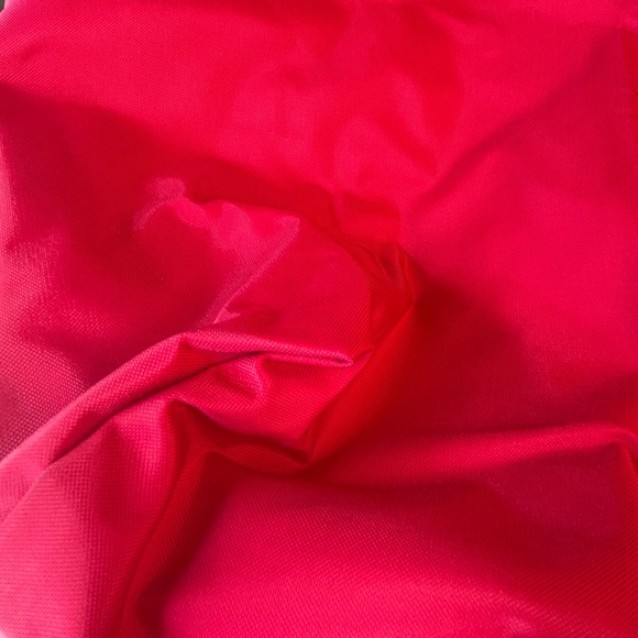 Longchamp Le Pilage XL Red Tote Bag with Brown Leather Accents LIKE NEW!!! - Picture 11 of 12